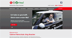 Desktop Screenshot of endlich-fahren.de